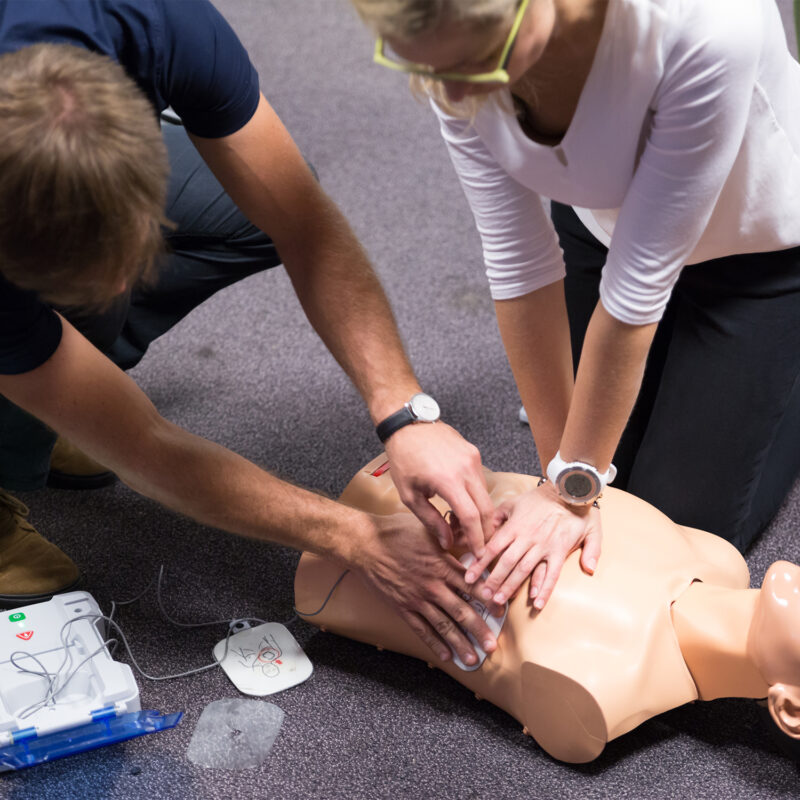 First Aid CPR and AED awareness